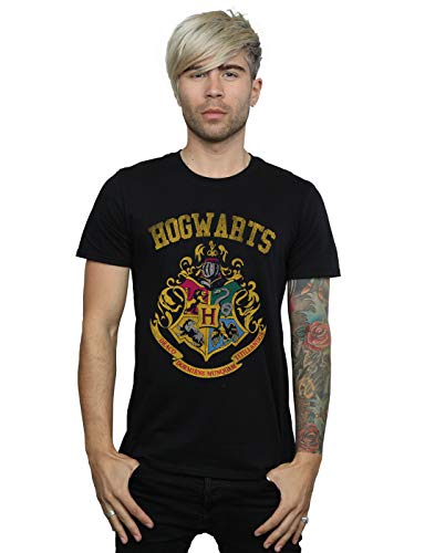 Harry Potter Men's Hogwarts Varsity T-Shirt Black XX-Large