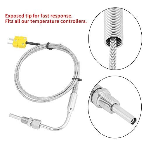 SENSORE SONDA TEMPERATURA termocoppia tipo K 500°C per termometro 81531