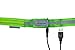 Premium LED Reflective Dog Leash, USB Rechargeable, Available in 6 Colors (Atomic Green)