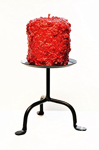 Handcrafted Wrought Iron Candle Holder