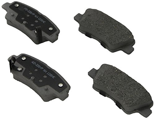 ACDelco Advantage 14D1544CH (19313757) Ceramic Rear Disc Brake Pad Set