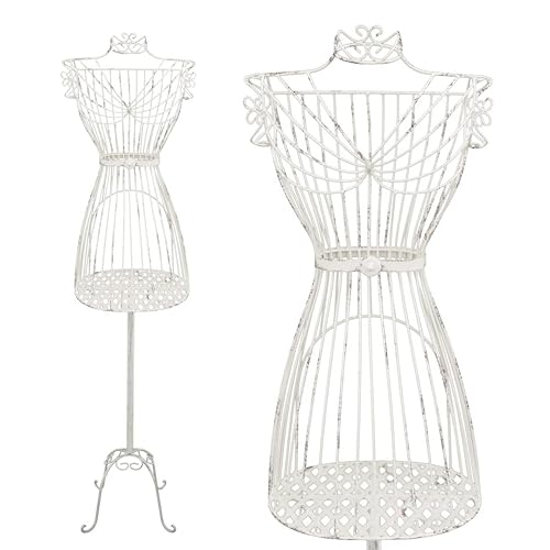 Kleiderpuppe Ständer Schneiderpuppe Nähpuppe Kleiderständer Metall Büste Vintage Schaufensterpuppe Damen Schwarz Kleiderpuppe Damen