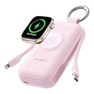 🌸 【バッグに輝く、実用的な充電器。次世代「キーホルダー型」4in1 モバイルバッテリー登場】 🌸 「重くて無骨なバッテリーでバッグが乱雑になる…」そんな悩みはもう過去の話。 RORRY CharmGo Collection は、単なる充電器ではありません。あなたのライフスタイルを彩る「ファッションアイテム」へと進化した、チャームのような小型モバイルバッテリーです。 思わず触れたくなる丸みを帯びた曲線美と、上品な質感。本体上部にはスタイリッシュなカラビナを装備し、バッグに掛けるだけで洗練された大...