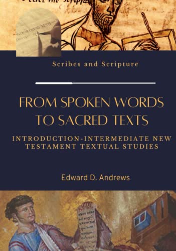 FROM SPOKEN WORDS TO SACRED TEXTS: Introduction... 1949586642 Book Cover