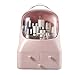 Produktbild LJJ Make-up Organizer Box Portable kosmetische Speicher-Halter mit 3 Schubladen und Staub-Beweis-Abdeckung für Dresser, Schlafzimmer, Badezimmer,Rosa