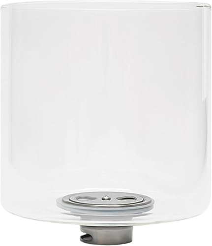 Miniatura 7 de Contenedor de comida Dispensador de arroz de vidrio para almacenamiento de alimentos para harina, cereales, arroz con soporte de madera para tienda