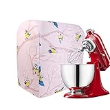 Stand Mixer Dust Cover with Pockets Compatible with KitchenAid Mixers, Sunbeam Mixers, Cuisinart Mixers, Kitchen & Dining Small Appliance Dust Cover Fit 6-8 Quart Tilt Head & Bowl Lift Models