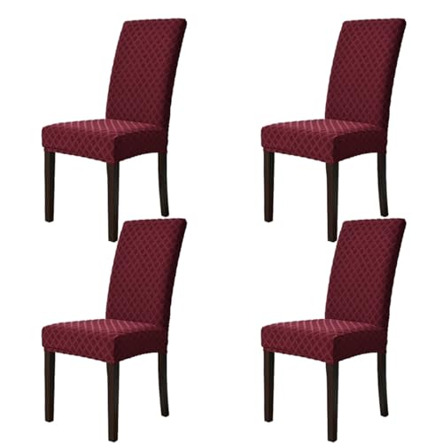 ZXINGCHI�f�J�[�� ���n�̃_�C�j���O�`�F�A�p�X���b�v�J�o�[�B���O���E����\�ŁA����~�ߌ��ʂ̂���L�b�`���`�F�A�J�o�[�B�_�C�j���O���[���A��c���ȂǂɍœK�ł�(Red,1 pcs)