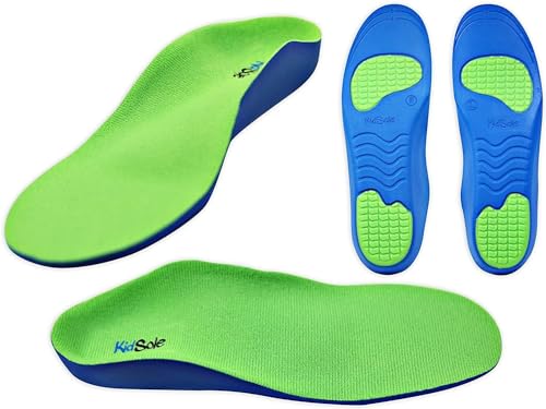 Neon Fix Premium Medical Grade Insole for Children with Heel and Arch Problems ((18 CM) Kids Size 10-12)