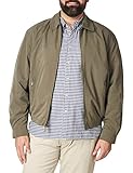 London Fog Men's Auburn Zip-Front Golf Jacket (Regular & Big-Tall Sizes), Olive, Medium