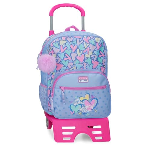 Sac à dos scolaire Movom fini le mal de dos avec ce chariot violet