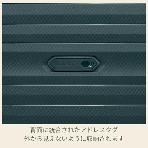 Image of Samsonite Octolite Expandable Neo 68 Cms Small Cabin Polycarbonate Hard Sided 8 Wheel Spinner Luggage /Suitcase /Trolley Bag (Green) (Double Wheel)