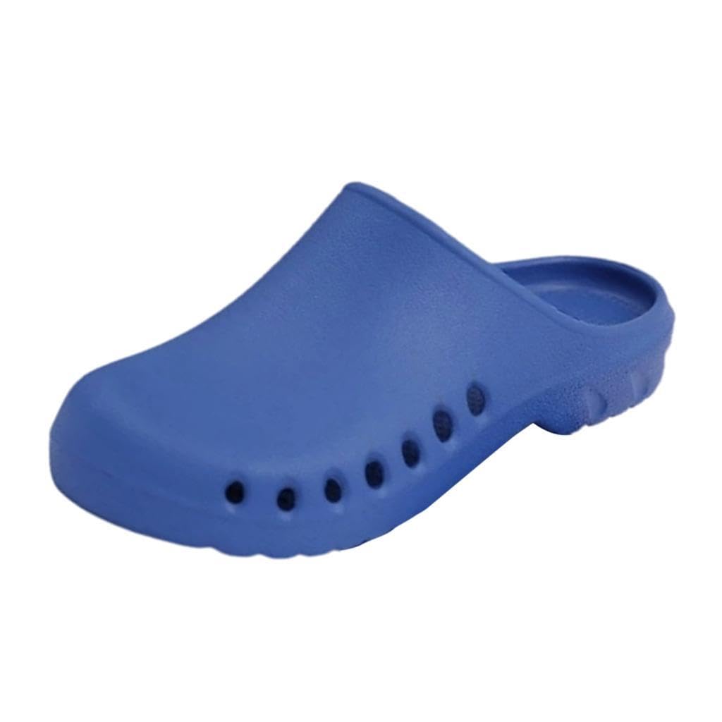 BNF®Anti Slip Oil Water Resistant EVA Clog Shoes Slipper Work Shoes US5.5-6.5UK5-6 Dark Blue|Men's Shoes|Slippers|Package Includes:Pair of Rubber Clogs Shoes for Women and Men-image-46