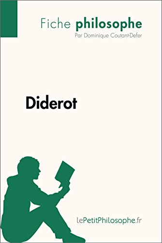 Amazon Com Diderot Fiche Philosophe Comprendre La Philosophie Avec Lepetitphilosophe Fr French Edition Ebook Coutant Defer Dominique Lepetitphilosophe Fr Kindle Store