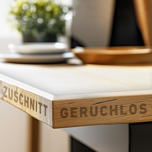 Floordirekt Nappe transparente de 2 mm avec bord biseauté à 45°, taille au choix, fabriquée en Allemagne, 140 x 140 cm