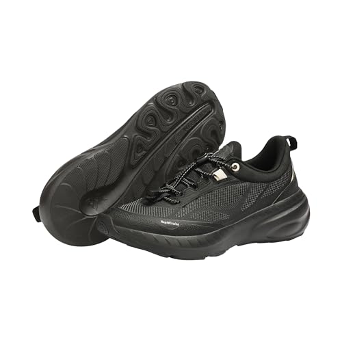 Image of Neeman's Begin Walk Plush Sneakers for Men | Lightweight Breathable Walking Shoes with Cushioned Sole, Stretch Fit Upper & Rubber Grip | Comfortable Lace Up Shoes for Daily Walking