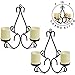 GiveU 3 in 1 Ambient Lighting Chandelier Chain Hang Metal Wall Sconce