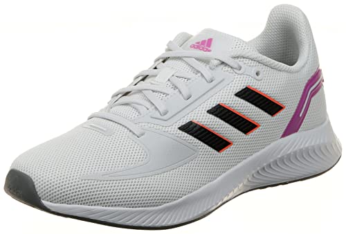 adidas Run Falcon 2.0, Zapatillas de Entrenamiento Mujer, Blanco Crystal White Core Black Grey Four, 38 EU