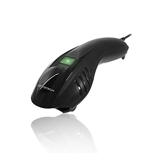Leitor de Codigo de Barras LASER C3 Tech, USB - LB-60BK, Preto