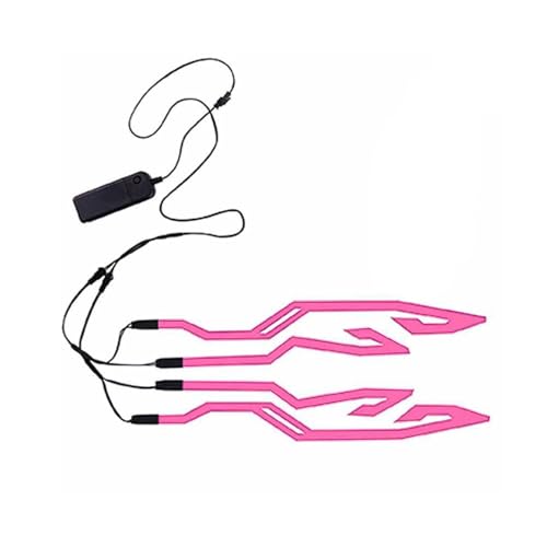 Motorhelmen Verlichting - Night Riding Signal Cashets Light Sticker, Motorcycle Cashet Light | LED Strip Helmen Met 3 Modes, Stoplichthelm voor Motorfietsen, Casq Accessoires