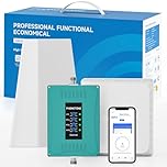 Home Cell Phone Signal Booster for Canada | Up to 5,500 sq ft | Boost 5G 4G LTE & 3G Signals | Compatible with All Canadian Carriers - Bell, Rogers, Telus & More | ISED Approved (Green)