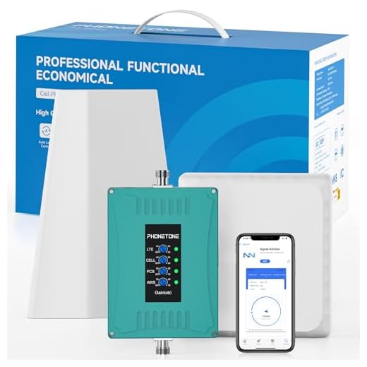 Cell Phone Booster for Home | Up to 5,500 sq ft | Boost 5G 4G LTE & 3G Signals on Band 2 4 5 12 13 17 | Compatible with All US&CA Carriers - Verizon,ATT, T-Mobile & More | FCC Approved