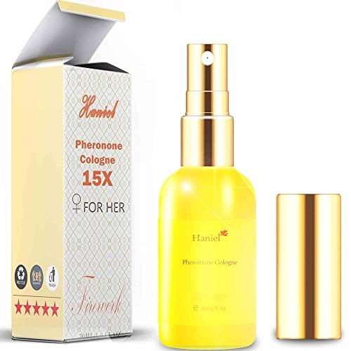 Haniel Pheromone Perfume Spray For Women, Pheromone Oil For Women, Women's Fragrances, Chypre Floral Perfume For Women Attraction Formula Cologne For Her [Impression of Miss]