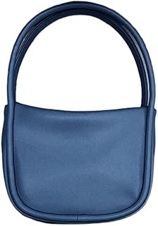 Bolsa de mão combinando para mulheres, bolsa de couro pu, bolsa de ombro de cor sólida, bolsa versátil para axilas, bolsa de compras de verão, bolsa feminina de couro pu, bolsa de ombro de cor sólida, bolsa de axila, bolsa estilo coreano