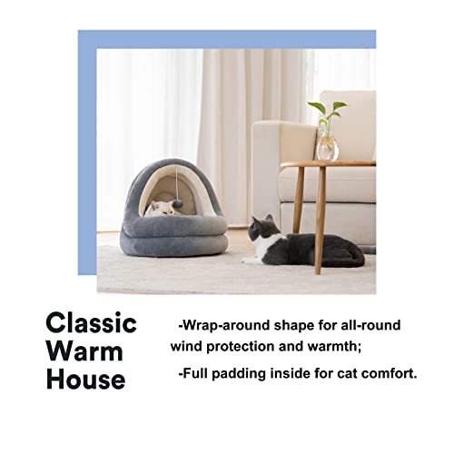 Cama Para Gatos De Interior, Camas Para Gatos Laváveis À Máquina Premium, Camas Para Gatos De Interi