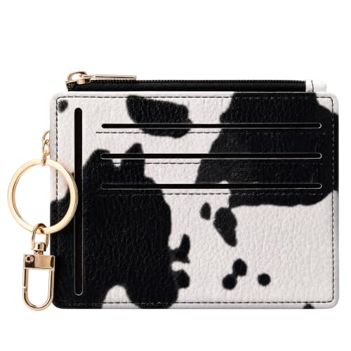 Image of Sodsay Card Case Slim Front Pocket Wallet for Women Credit Card Holder with Keychain | Slim, Credit Card Holder, Front Pocket, with Keychain