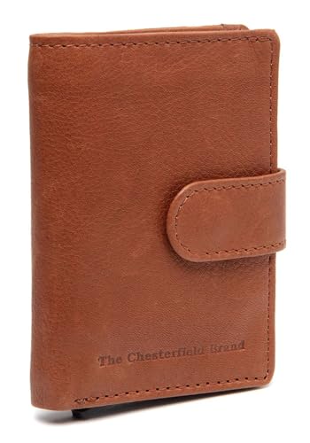 The Chesterfield Brand Kaunas cardholder cognac petit portefeuille