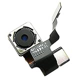 Johncase 8MP Autofocus Main Rear Back Camera with LED Flash Module Cam Flex Cable Replacement Part Compatible with iPhone 5 5G (All Carriers)