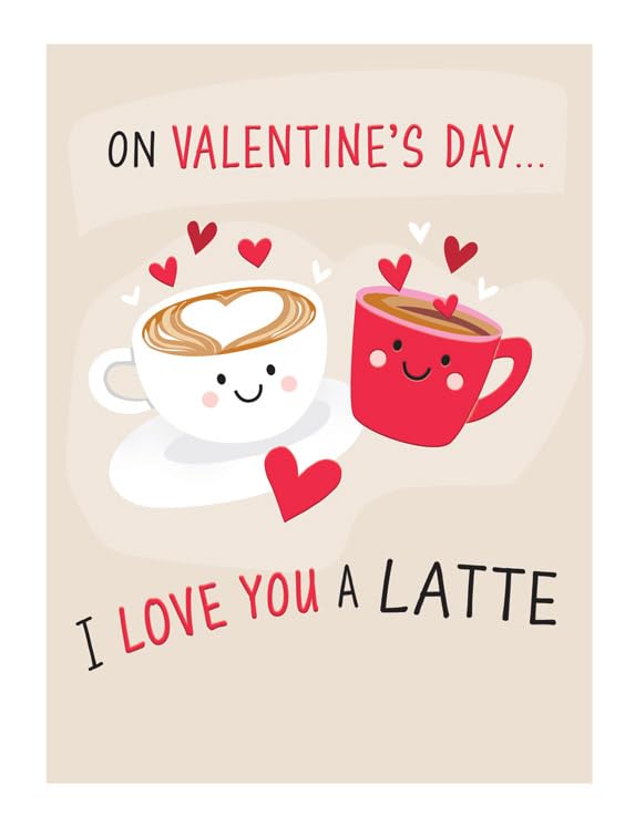 Piccadilly Greetings Valentine's Day Card - Open On Valentines Day Humour - 8 x 6 inches - Model A50410