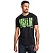 Marvel Hulk Text T-Shirt, Nero (Black Blk), (Taglia Produttore: Medium) Uomo