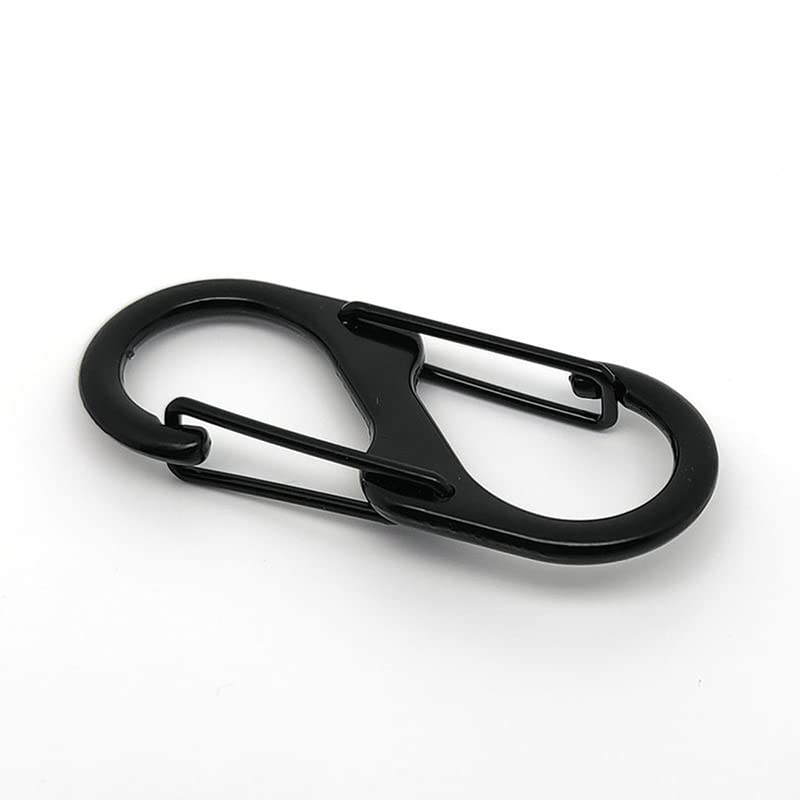 Moschettoni In Acciaio Inox 4 Pz M8 Gancio Moschettone Di Bloccaggio Robusto Moschettone Clip Moschettoni Per Escursionismo Campeggio