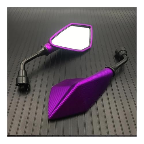 Espejos de motocicleta para scooter en el tráfico urbano diario con dos piezas