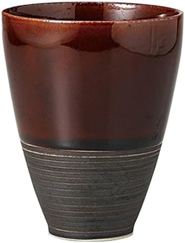 せともの本舗 Chocoame Counter Shochu Set of 10, 3.3 x 3.3 x 4.1 inches (8.5 x 8.5 x 10.5 cm), Free Cup