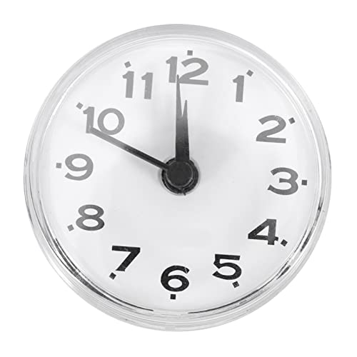 YUMILI Wall Clock, Mini Cute Mirror Suction Wall Clock Quartz Clock - Image 3