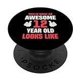 This is What an Awesome 12 Year Old Looks Like PopSockets Adhesive PopGrip
