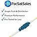 PacSatSales - LC Fiber Coupler 10 Pack - Single Mode LC Coupler Set - Every LCUPC Fiber Connector is pre Cleaned & Extends LCUPC Optical Cables - Single Mode Simplex or Duplex Compatible