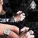 Titanium Stainless Steel Masonic Ring Compass Square G Pillars All Seeing Eye Freemason Master Mason Signet Ring for Men Women Gold Tone Size 11
