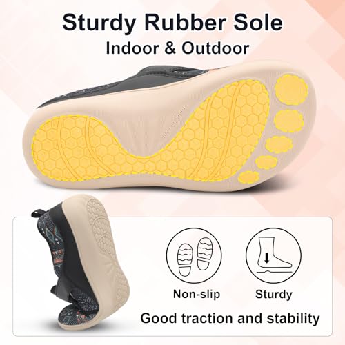 Image of Spesoul Wide Womens Walking Shoes Adjustable Diabetic Shoes Breathable Zero Drop Barefoot Shoe Neuropathy Edema Nursing Shoe Wide Width Sneakers