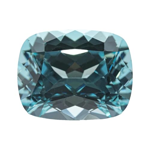 Saphir coussin rectangulaire de prestige pour bague personnalisée haut de gamme