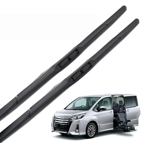 Balais d'essuie-glace caoutchouc résistant Toyota Noah Voxy tout temps - 2