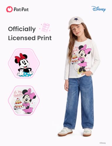 Image of Disney Kids Birthday Shirts 2-9Y, Cute Graphic Tees, Birthday Party Outfit