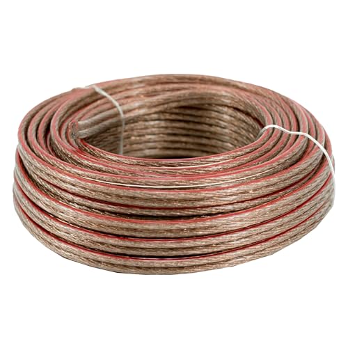 Audiotek CCA Speaker Wire Cable - 18GA/16GA/14GA/12GA - Heavy Duty, High-Performance, Flexible, Copper Clad Aluminum for Car and Home Audio Systems (10 Gauge, 240 Feet)