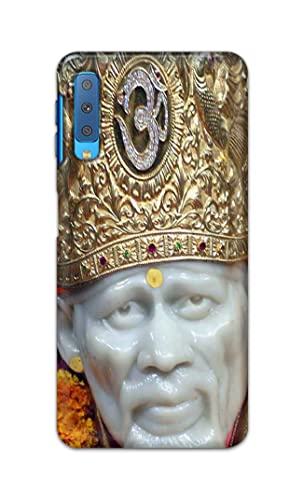 Image of PRINTFIDAA Sai Baba Lord Shiridi Great God Hinduism Hindu Religious Printed Designer Hard Case for Samsung Galaxy A7 (2018), SM-A750F /DS, SM-A750G, SM-A750FN /DS Back Cover -(e) RPM1005