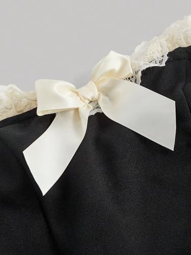 Women's Y2K Strapless Mini Dress Pleated Party Rave Club Dance Dresses Cute Bow Sleeveless Going Out Date Sundress4