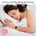 Smartwatch Donna, Orologio Fitness Tracker Impermeabil IP68 Cardiofrequenzimetro Sonno salute delle donne...