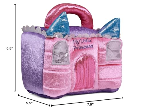 Image of GUND Baby Princess Castle 5-Piece Sensory Plush Toy Playset for Babies